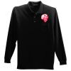 Long Sleeve Silk Touch Polo with Pocket Thumbnail