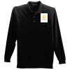 Long Sleeve Silk Touch Polo with Pocket Thumbnail