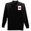 Long Sleeve Silk Touch Polo with Pocket Thumbnail