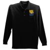 Long Sleeve Silk Touch Polo with Pocket Thumbnail