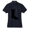 Women's Heavyweight Cotton Pique Polo Thumbnail