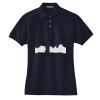 Women's Heavyweight Cotton Pique Polo Thumbnail