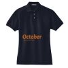 Women's Heavyweight Cotton Pique Polo Thumbnail