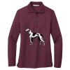 Women's Silk Touch Long Sleeve Polo Thumbnail