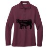 Women's Silk Touch Long Sleeve Polo Thumbnail