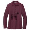 Women's Silk Touch Long Sleeve Polo Thumbnail