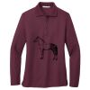 Women's Silk Touch Long Sleeve Polo Thumbnail