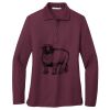 Women's Silk Touch Long Sleeve Polo Thumbnail