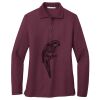 Women's Silk Touch Long Sleeve Polo Thumbnail