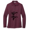 Women's Silk Touch Long Sleeve Polo Thumbnail