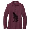 Women's Silk Touch Long Sleeve Polo Thumbnail