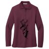 Women's Silk Touch Long Sleeve Polo Thumbnail