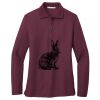 Women's Silk Touch Long Sleeve Polo Thumbnail