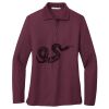 Women's Silk Touch Long Sleeve Polo Thumbnail