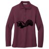 Women's Silk Touch Long Sleeve Polo Thumbnail