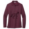 Women's Silk Touch Long Sleeve Polo Thumbnail