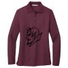 Women's Silk Touch Long Sleeve Polo Thumbnail