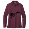 Women's Silk Touch Long Sleeve Polo Thumbnail