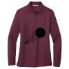 Women's Silk Touch Long Sleeve Polo Thumbnail