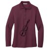 Women's Silk Touch Long Sleeve Polo Thumbnail