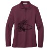 Women's Silk Touch Long Sleeve Polo Thumbnail