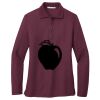 Women's Silk Touch Long Sleeve Polo Thumbnail