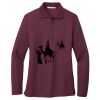 Women's Silk Touch Long Sleeve Polo Thumbnail