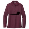 Women's Silk Touch Long Sleeve Polo Thumbnail