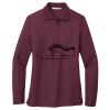 Women's Silk Touch Long Sleeve Polo Thumbnail