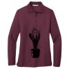 Women's Silk Touch Long Sleeve Polo Thumbnail