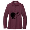 Women's Silk Touch Long Sleeve Polo Thumbnail