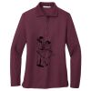 Women's Silk Touch Long Sleeve Polo Thumbnail