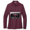 Women's Silk Touch Long Sleeve Polo Thumbnail