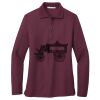 Women's Silk Touch Long Sleeve Polo Thumbnail