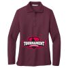 Women's Silk Touch Long Sleeve Polo Thumbnail