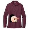 Women's Silk Touch Long Sleeve Polo Thumbnail