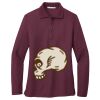 Women's Silk Touch Long Sleeve Polo Thumbnail