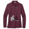 Women's Silk Touch Long Sleeve Polo Thumbnail