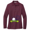 Women's Silk Touch Long Sleeve Polo Thumbnail