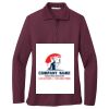 Women's Silk Touch Long Sleeve Polo Thumbnail