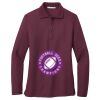 Women's Silk Touch Long Sleeve Polo Thumbnail