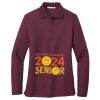 Women's Silk Touch Long Sleeve Polo Thumbnail