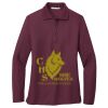 Women's Silk Touch Long Sleeve Polo Thumbnail