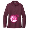 Women's Silk Touch Long Sleeve Polo Thumbnail