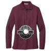 Women's Silk Touch Long Sleeve Polo Thumbnail