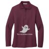 Women's Silk Touch Long Sleeve Polo Thumbnail