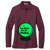 Women's Silk Touch Long Sleeve Polo Thumbnail