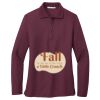 Women's Silk Touch Long Sleeve Polo Thumbnail