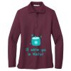 Women's Silk Touch Long Sleeve Polo Thumbnail