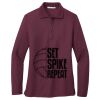 Women's Silk Touch Long Sleeve Polo Thumbnail